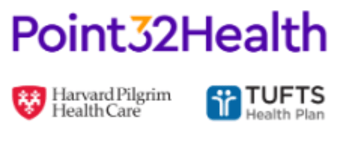 Point32Health logo — accepted at Meadowbrook Counseling Brookline, Massachusetts