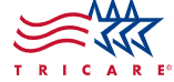 TriCare logo — accepted at Meadowbrook Counseling South Jordan, Utah